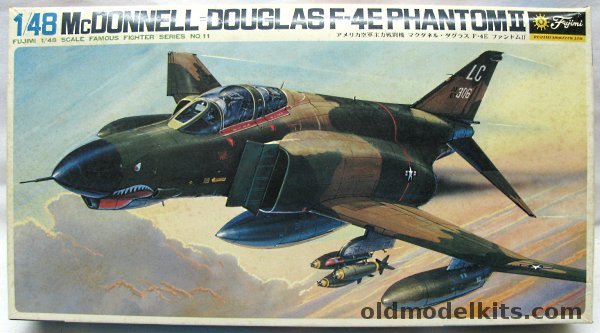 Fujimi 1/48 McDonnell Douglas F-4E Phantom II - 336TFW  421TFS / 4TFW  335TFS / 4TFW  336TFS, 5A11 plastic model kit